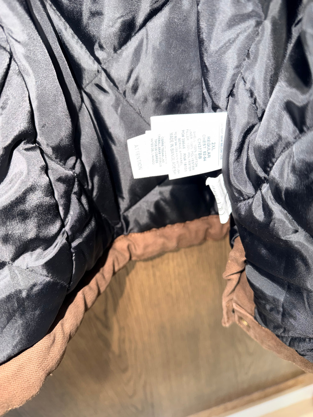 Berne Men's Heartland Washed Chore Coat Size 2X XXL