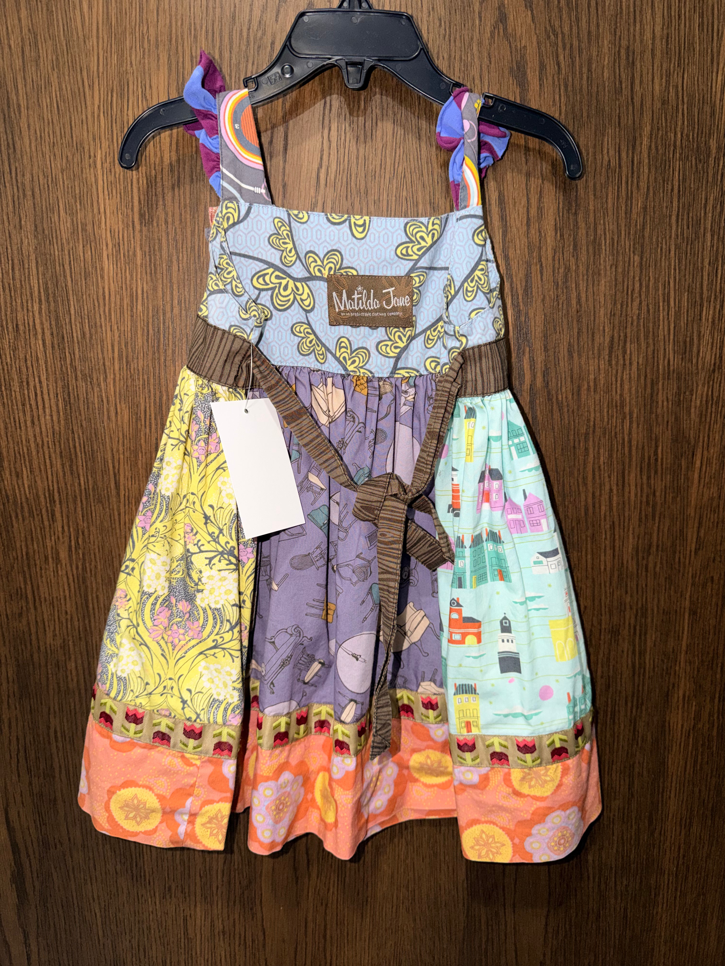 Matilda Jane "Character Counts" 
Broadway Knot Dress Size 2