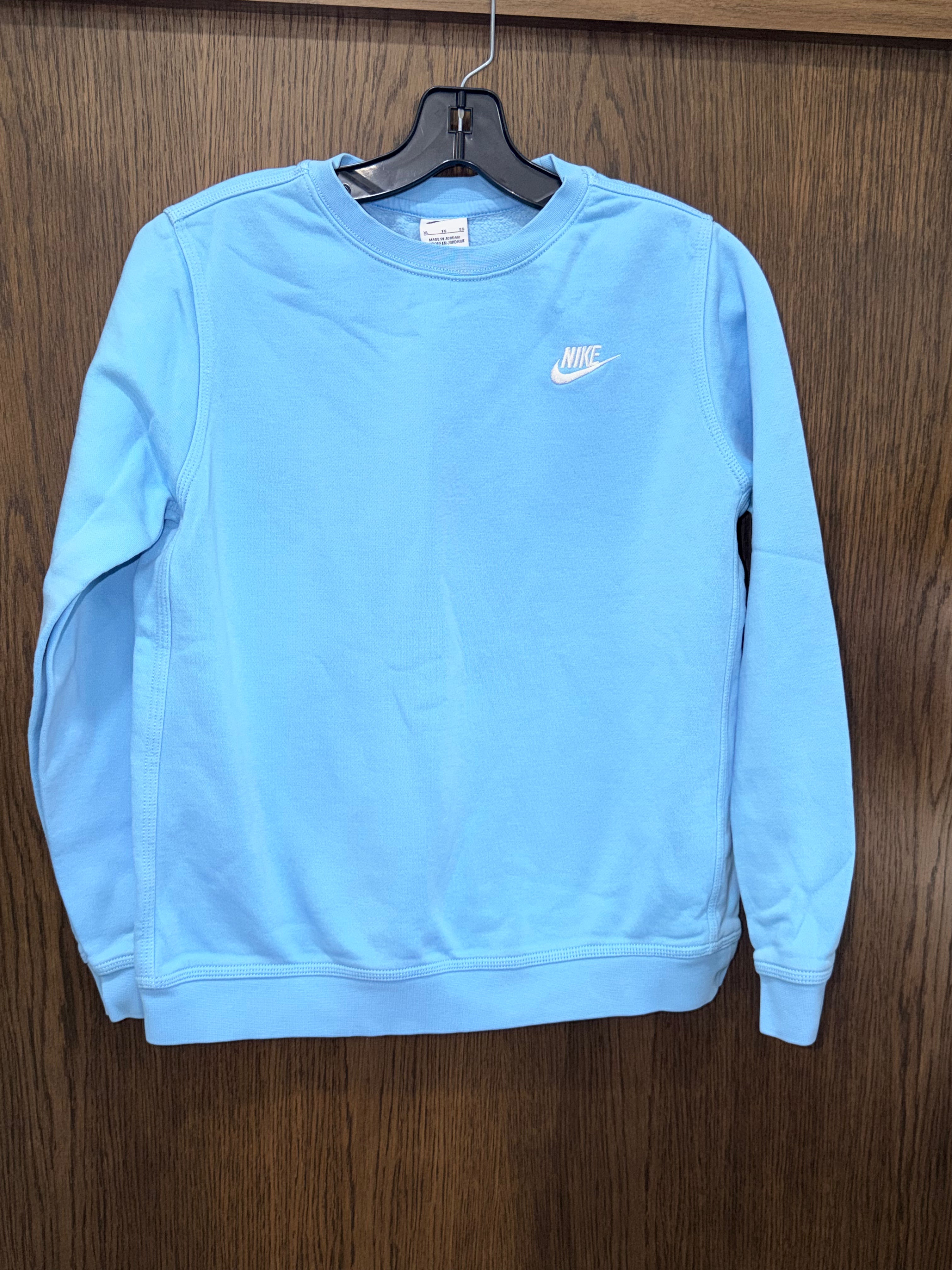 Nike Club Fleece Crew Neck Sweatshirt Size YXL 14/16