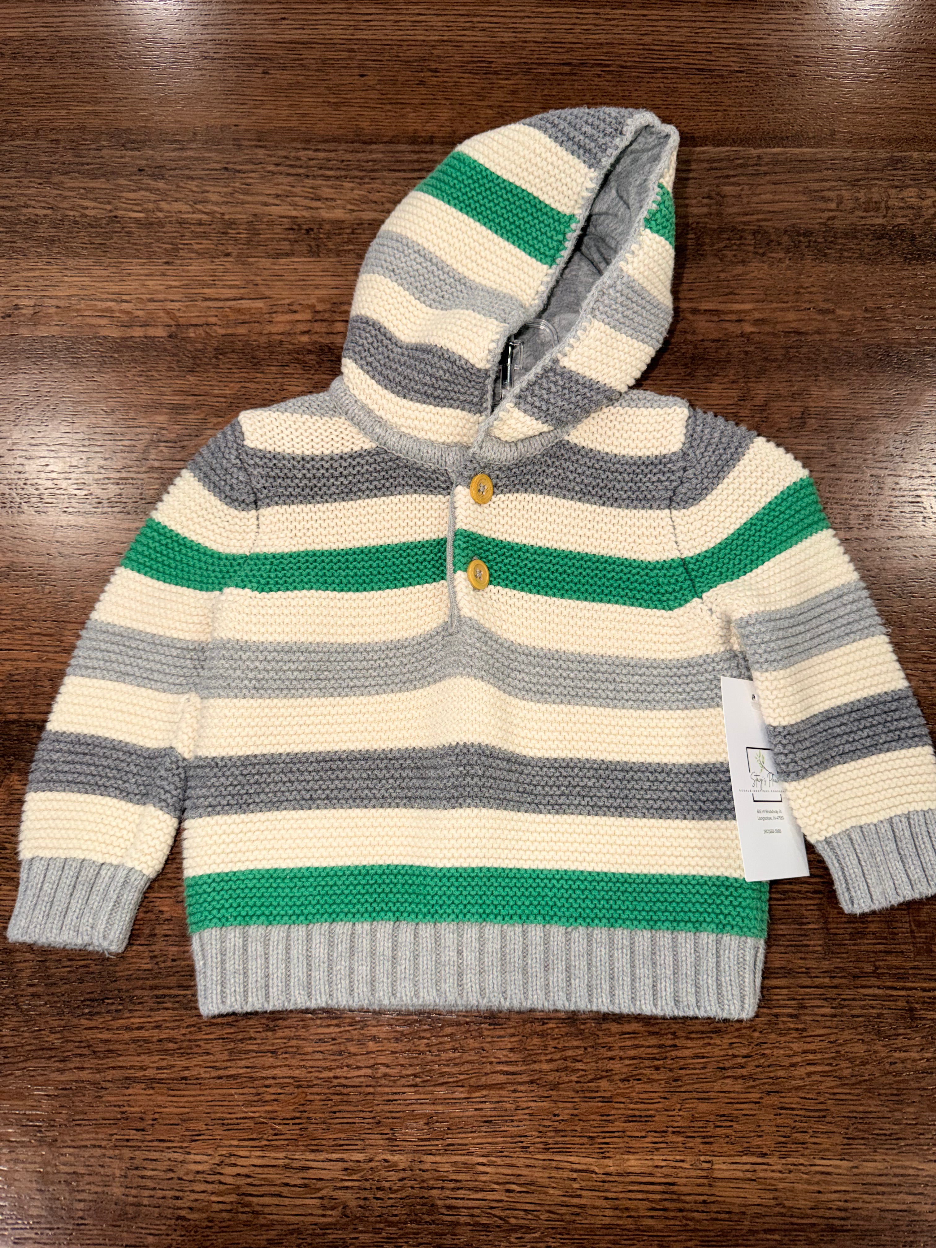 Baby Gap Hooded Sweater Pullover 6-12 Months