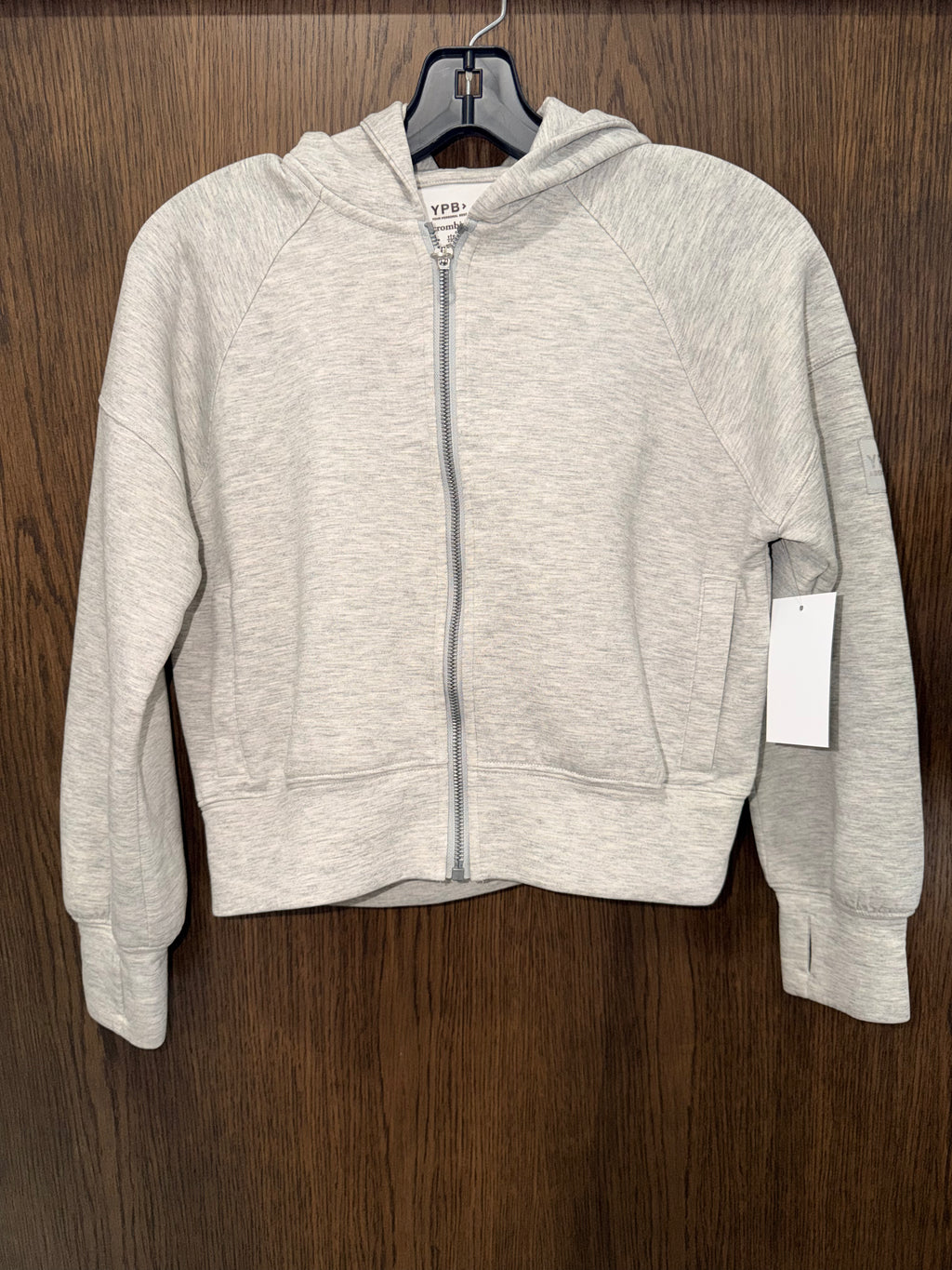 Abercrombie Girls Cropped Hooded Jacket Size 11/12
