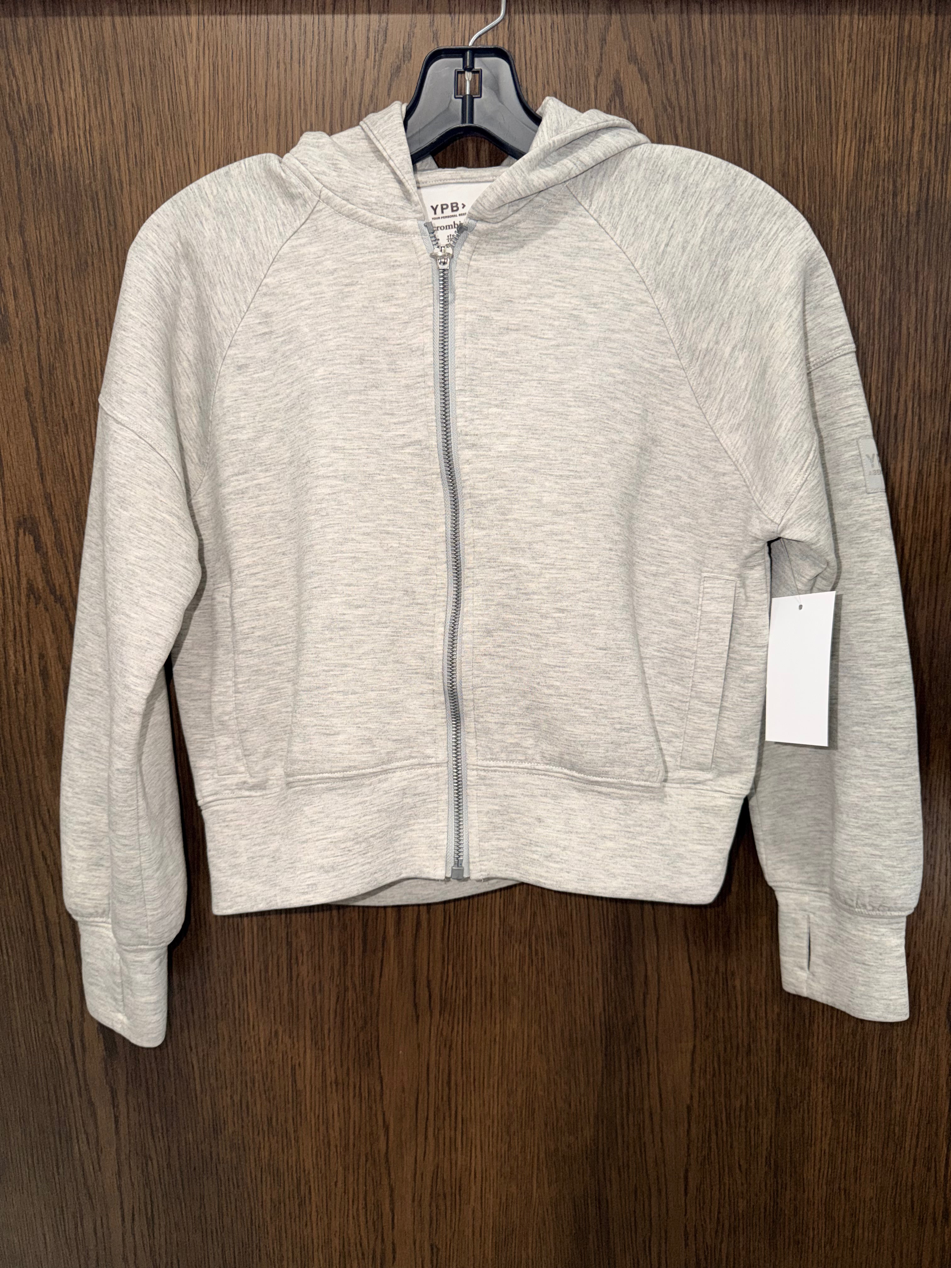 Abercrombie Girls Cropped Hooded Jacket Size 11/12