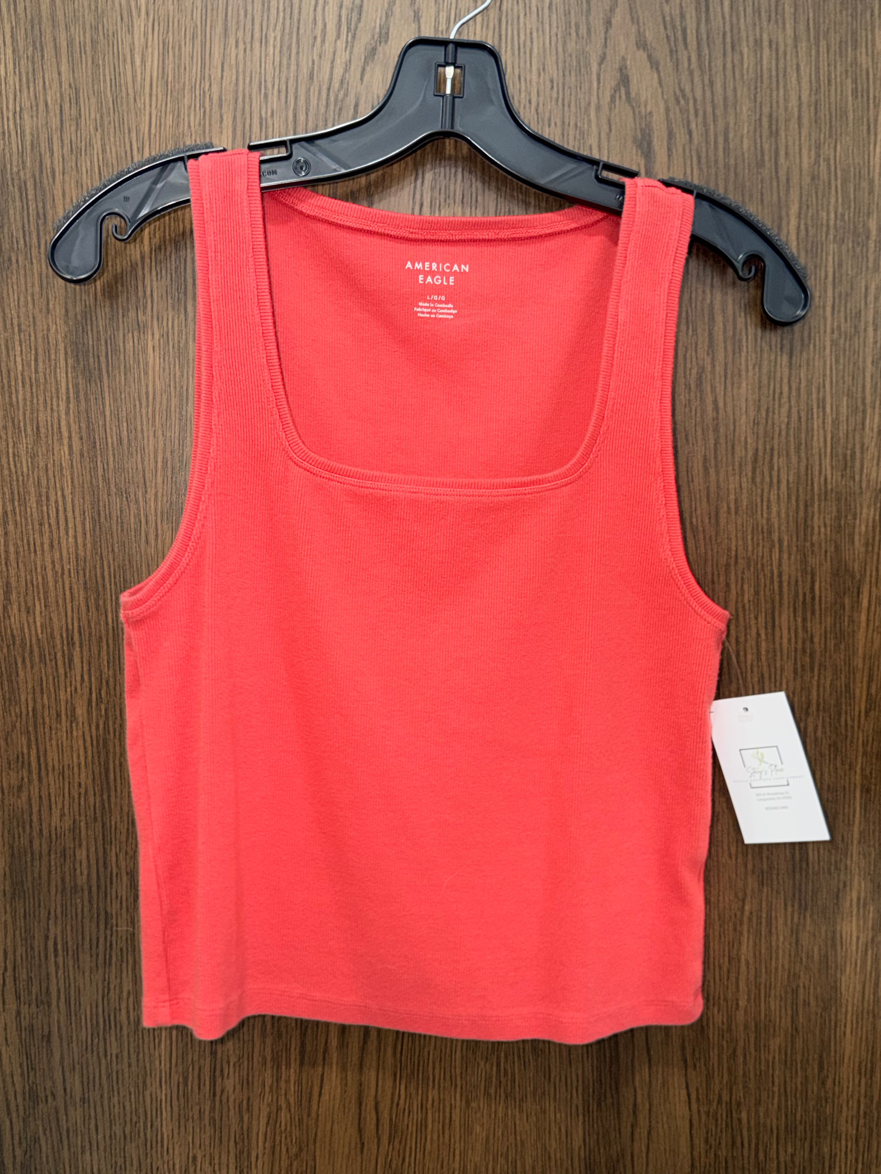 American Eagle Women’s Coral Tank Top Size Large