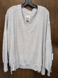 American Eagle Lived In Oversized Waffle Knit Shirt Size Medium