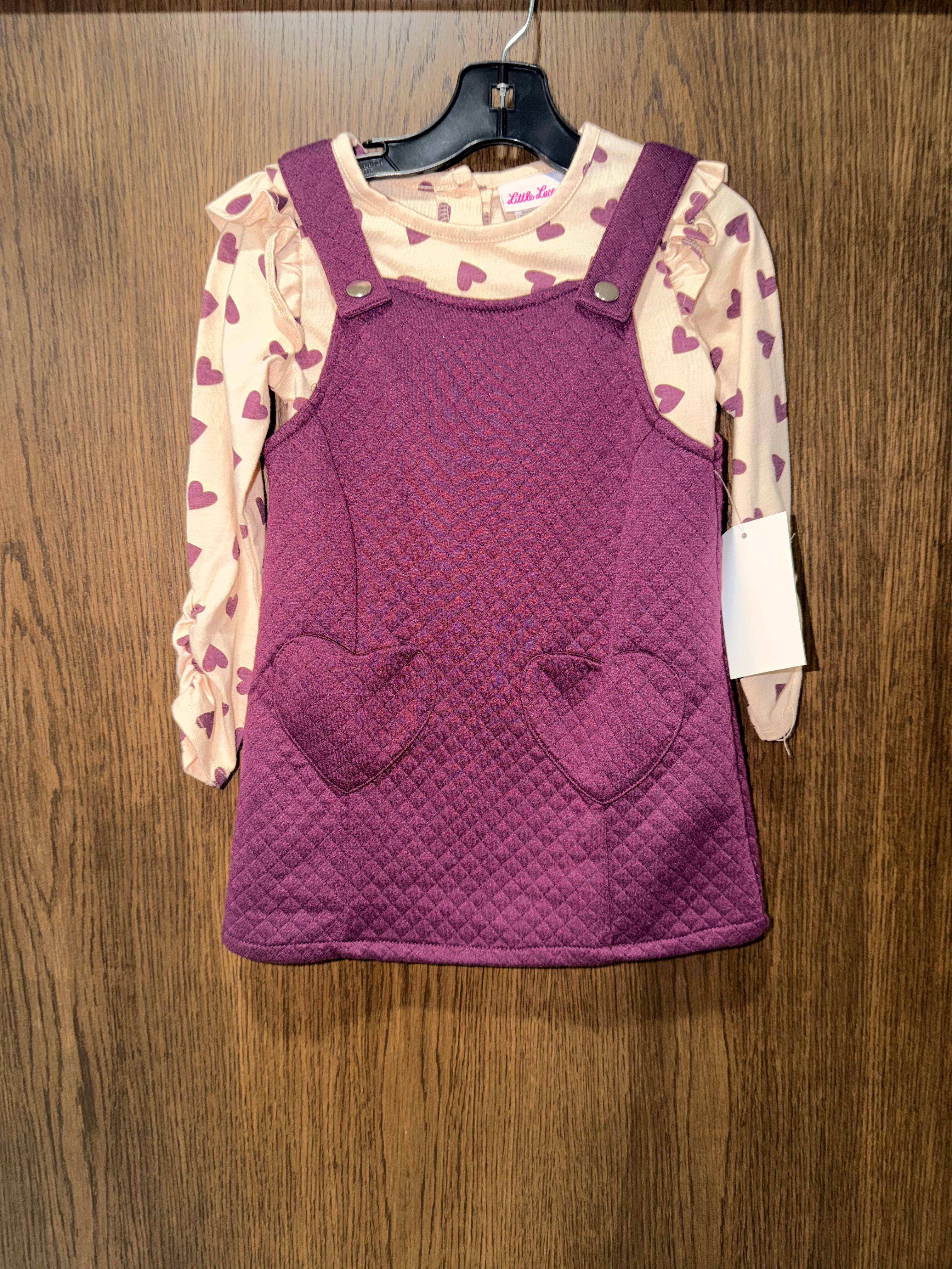 Little Lass Girls Jumper Dress 3T New