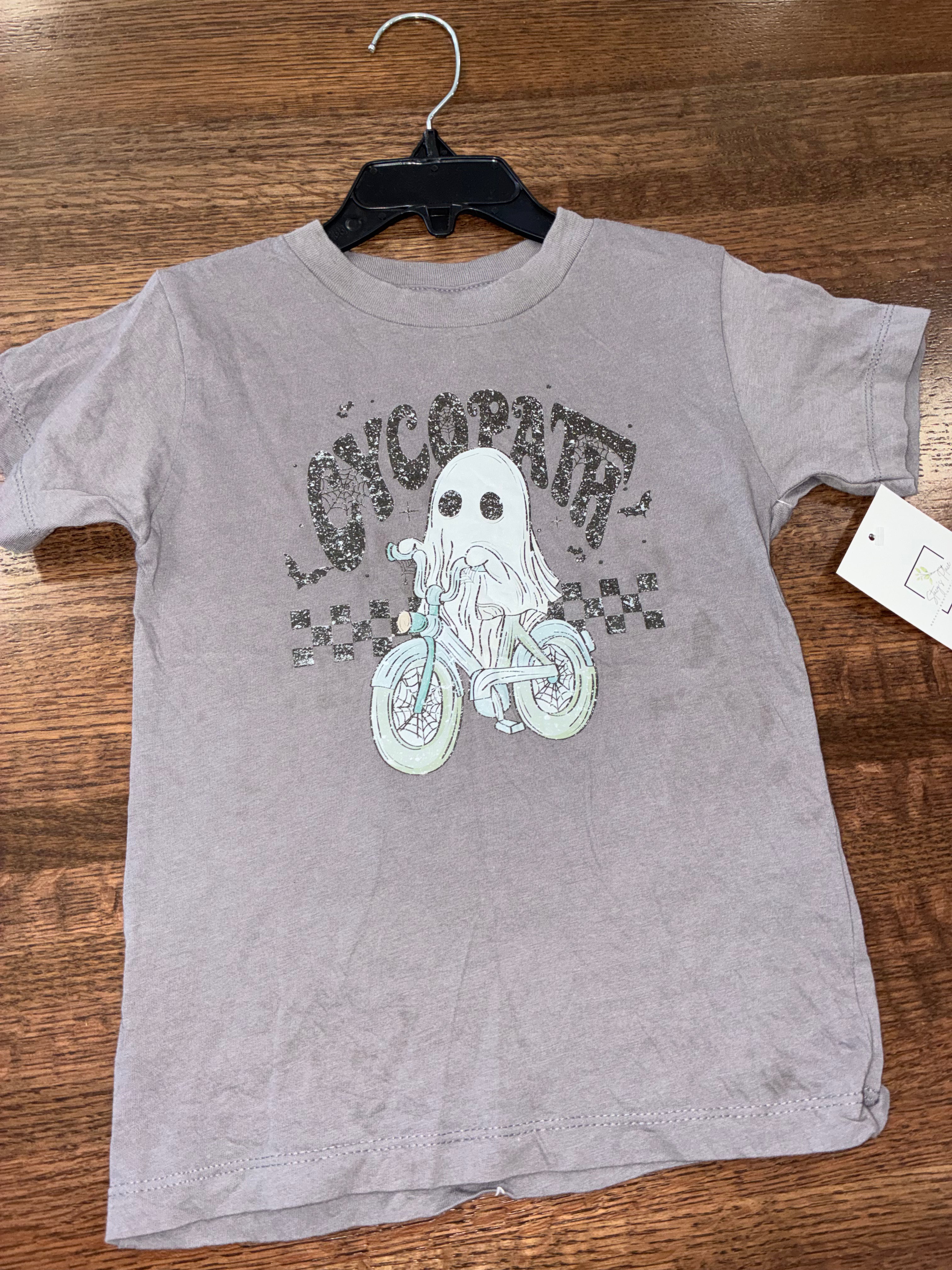 Cycopath Boys Girls Halloween Graphic Tee Size 3T