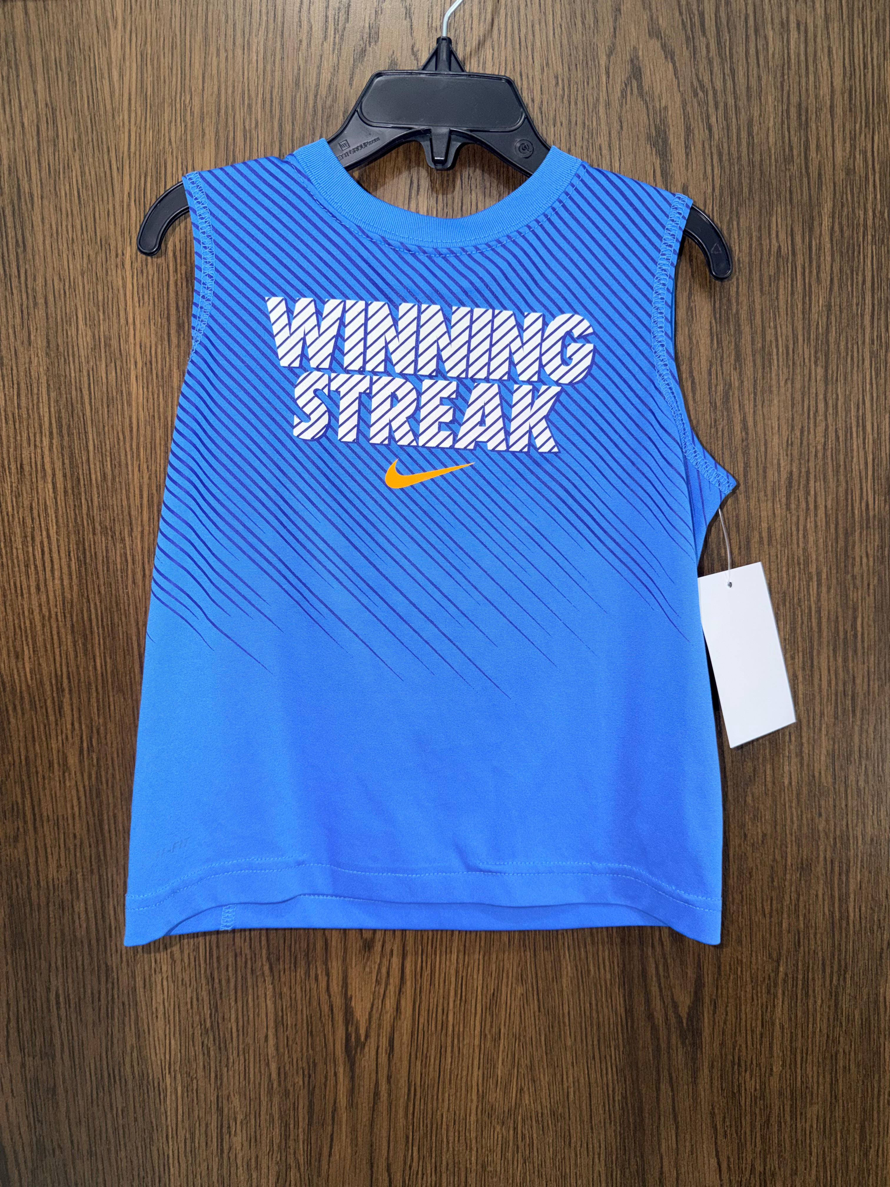 Nike Boys Sleeveless Dri-Fit Shirt 4T