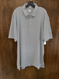Peter Millar x Pete Dye Crown Striped Golf Polo Size XXL