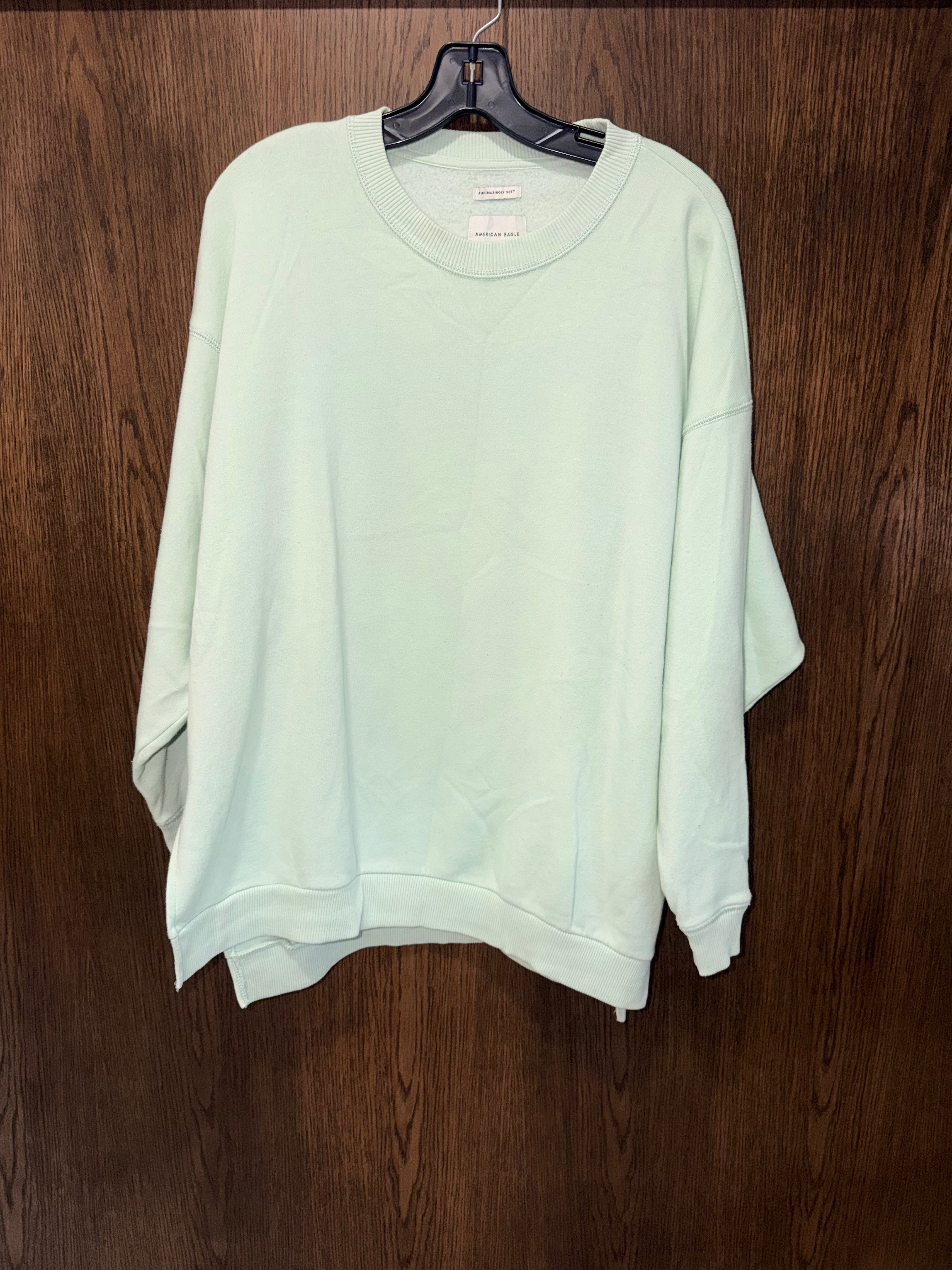 American Eagle Women’s Crew Neck Sweatshirt Size Small Oversized