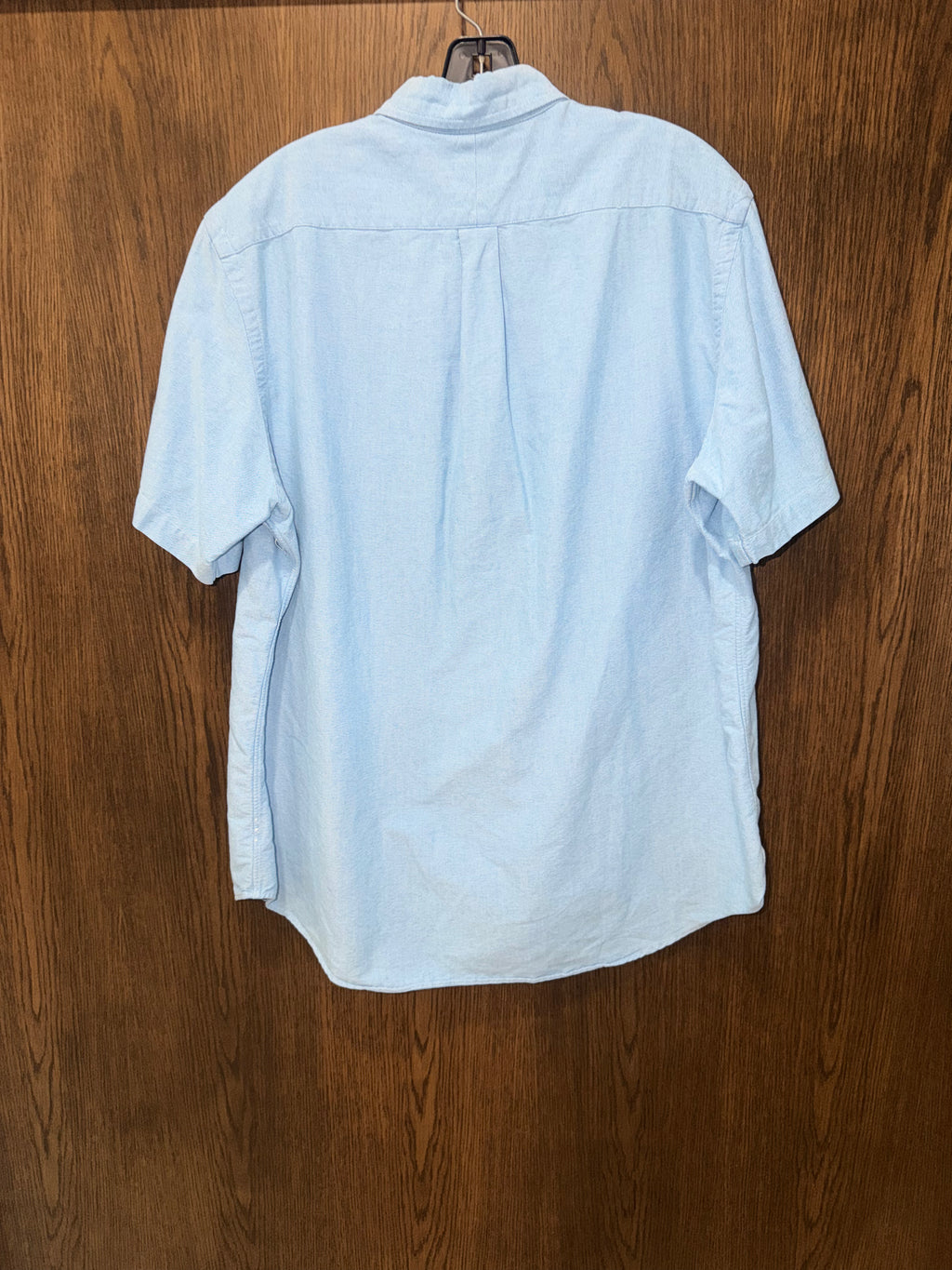 Polo Ralph Lauren Classic Fit Oxford Shirt Men’s XL Light Blue Short Sleeve Cotton