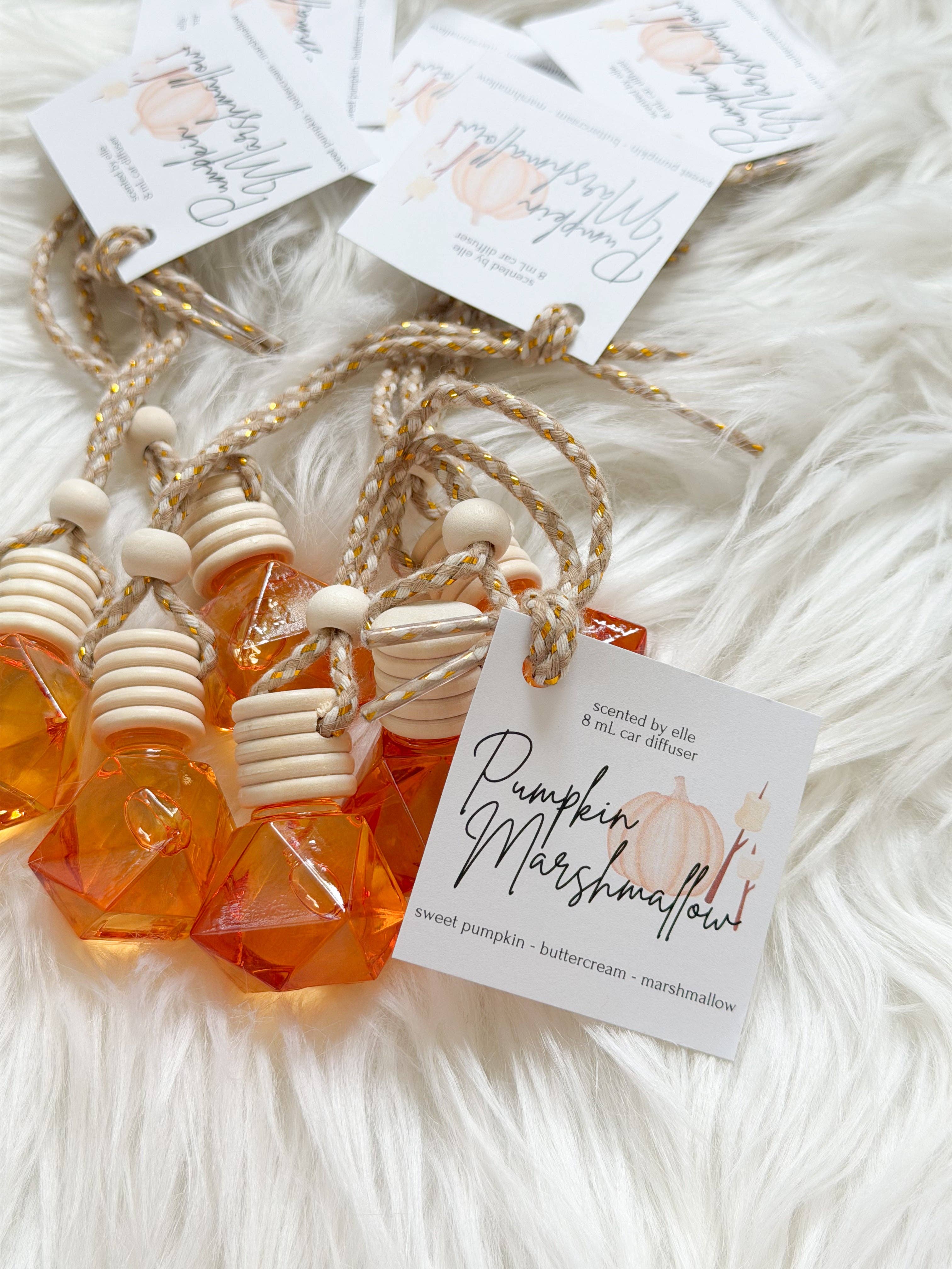 Pumpkin Marshmallow Car Diffuser: Default Title