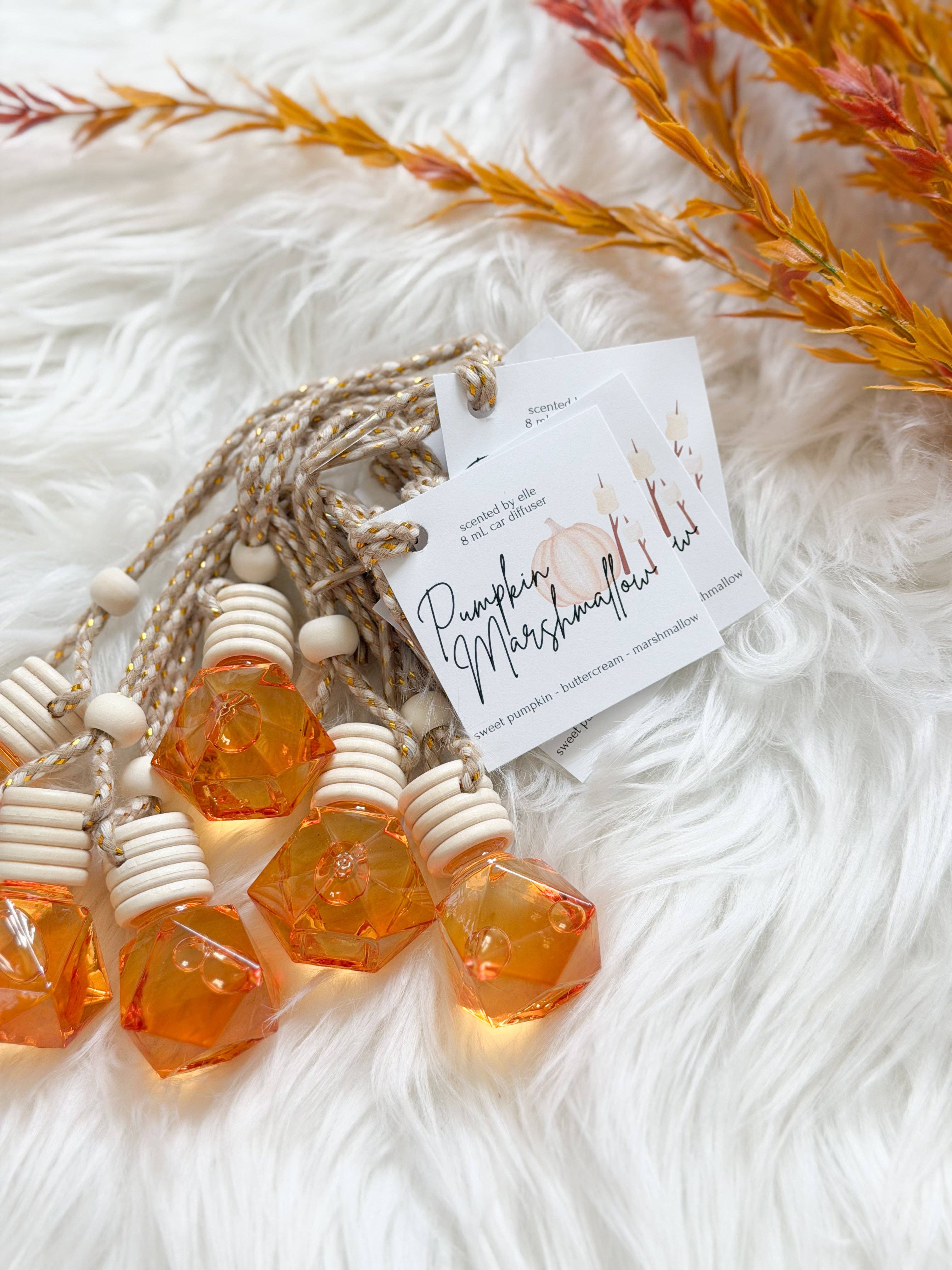 Pumpkin Marshmallow Car Diffuser: Default Title