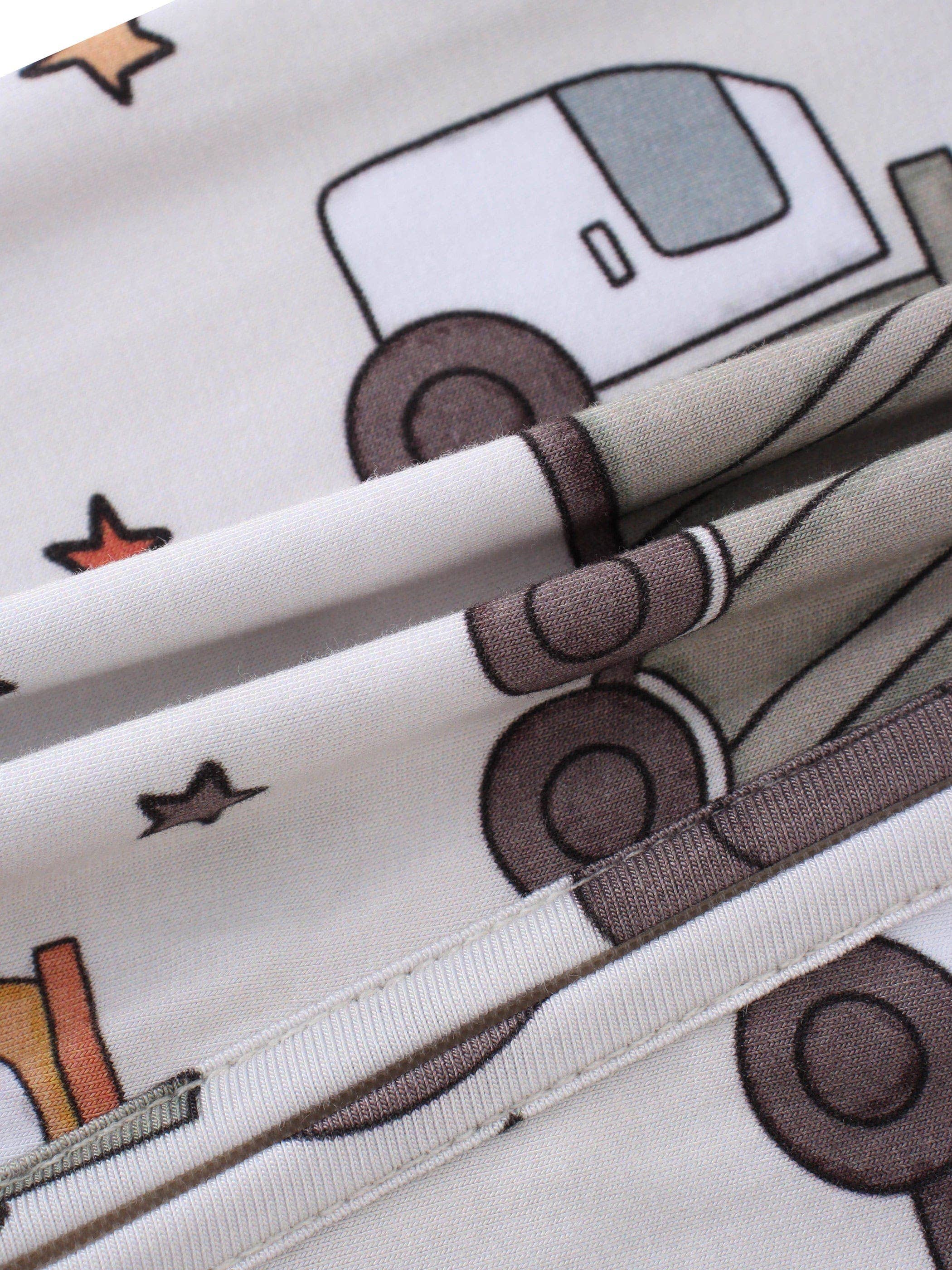 PoshTOT Vehicles Bamboo Baby Convertible Zippy Romper: 0-3M NWT