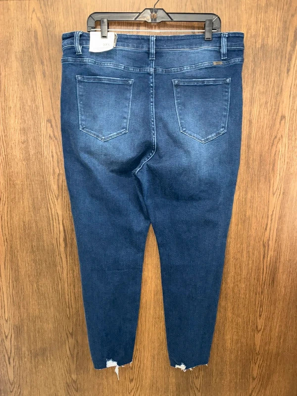 KanCan Women’s High Rise Ankle Skinny Jeans Size 3XL  NWT